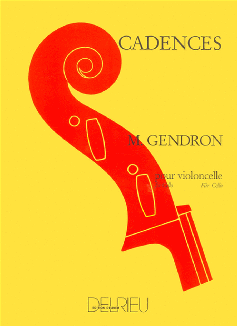 Cadences Cadences Cello scores gallery preview page 1
