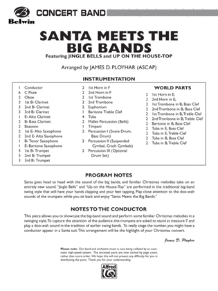 Santa Meets the Big Bands: Score