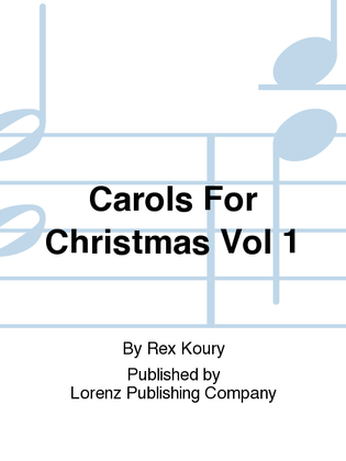 Book cover for Carols For Christmas Vol 1