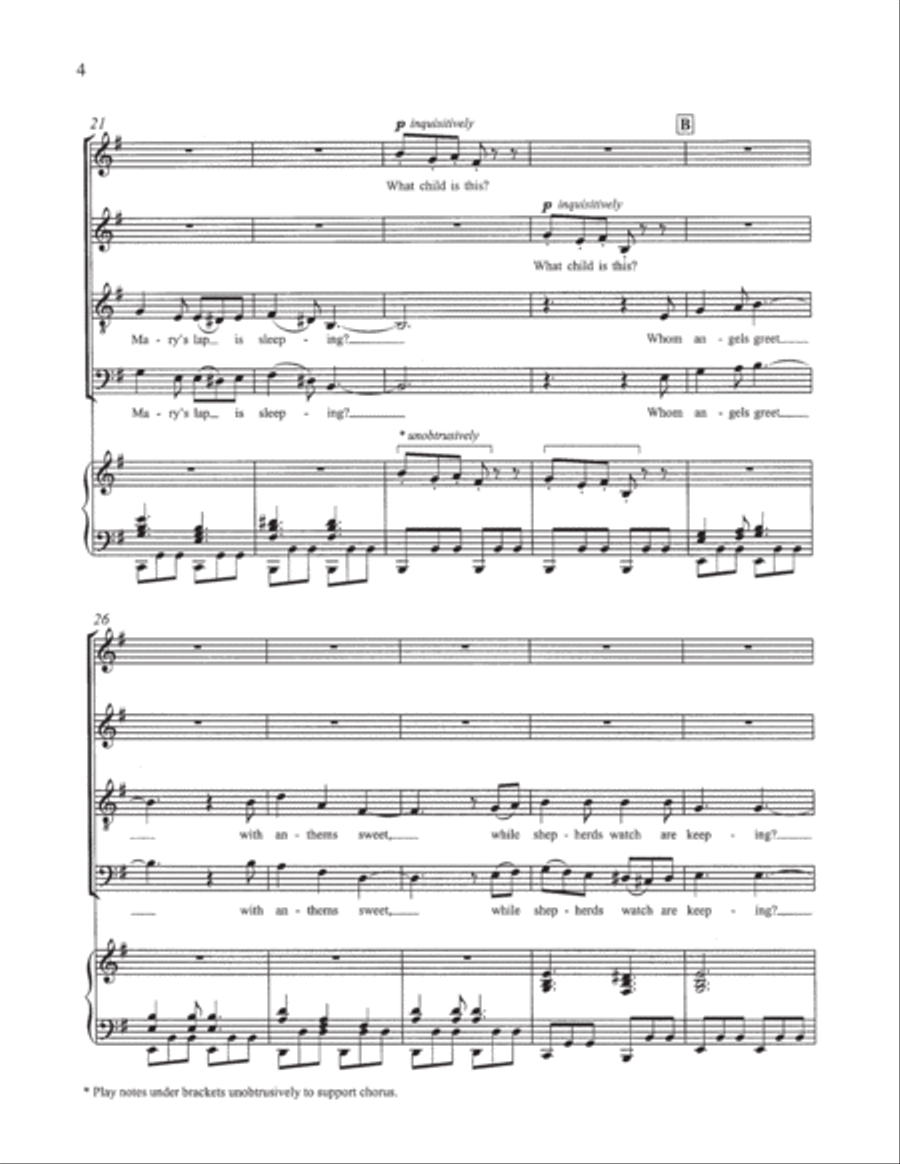 Rejoice! (SATB Version) 4-Part scores gallery preview page 4