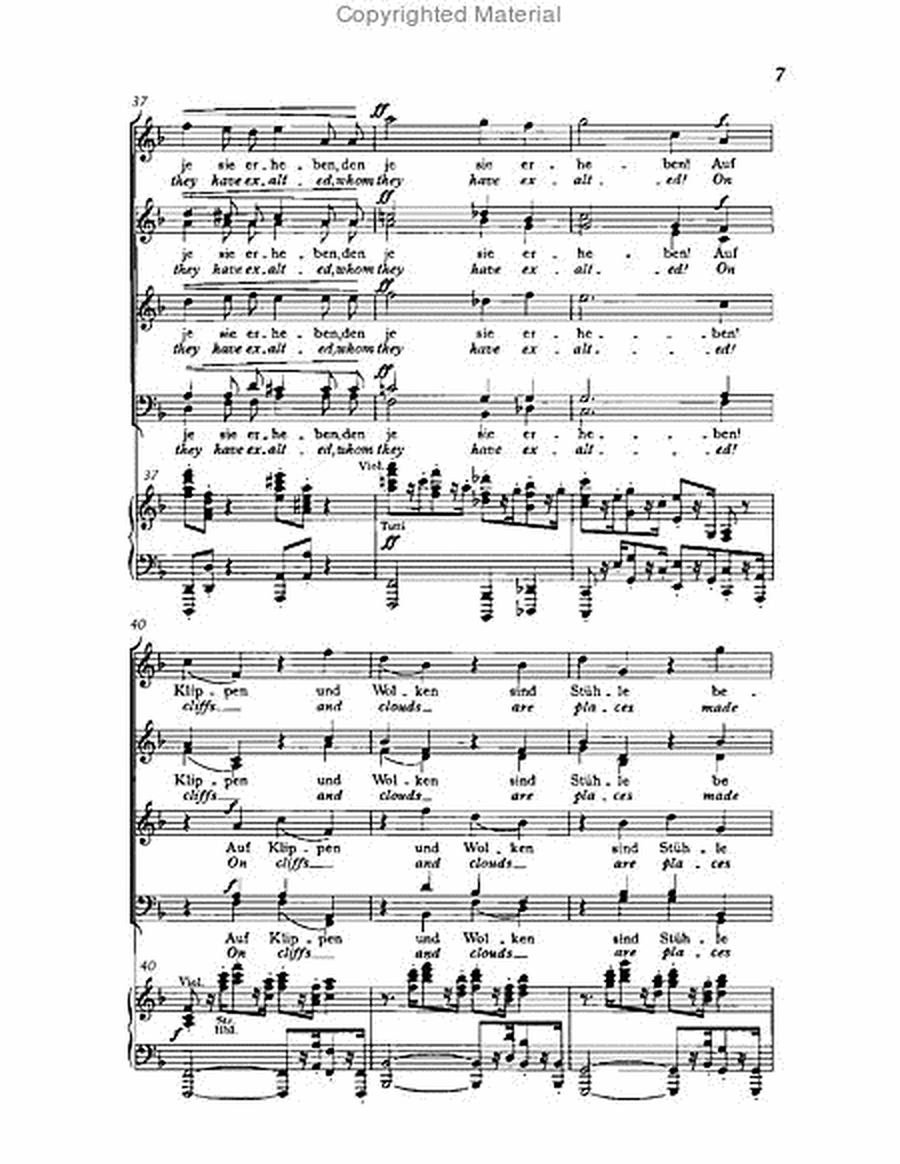 Gesang der Parzen, Op.89