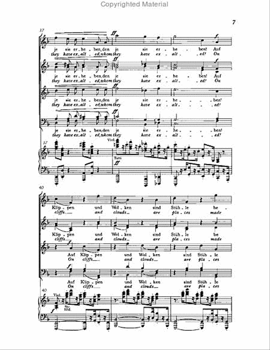Gesang der Parzen, Op.89 Choir scores gallery preview page 7