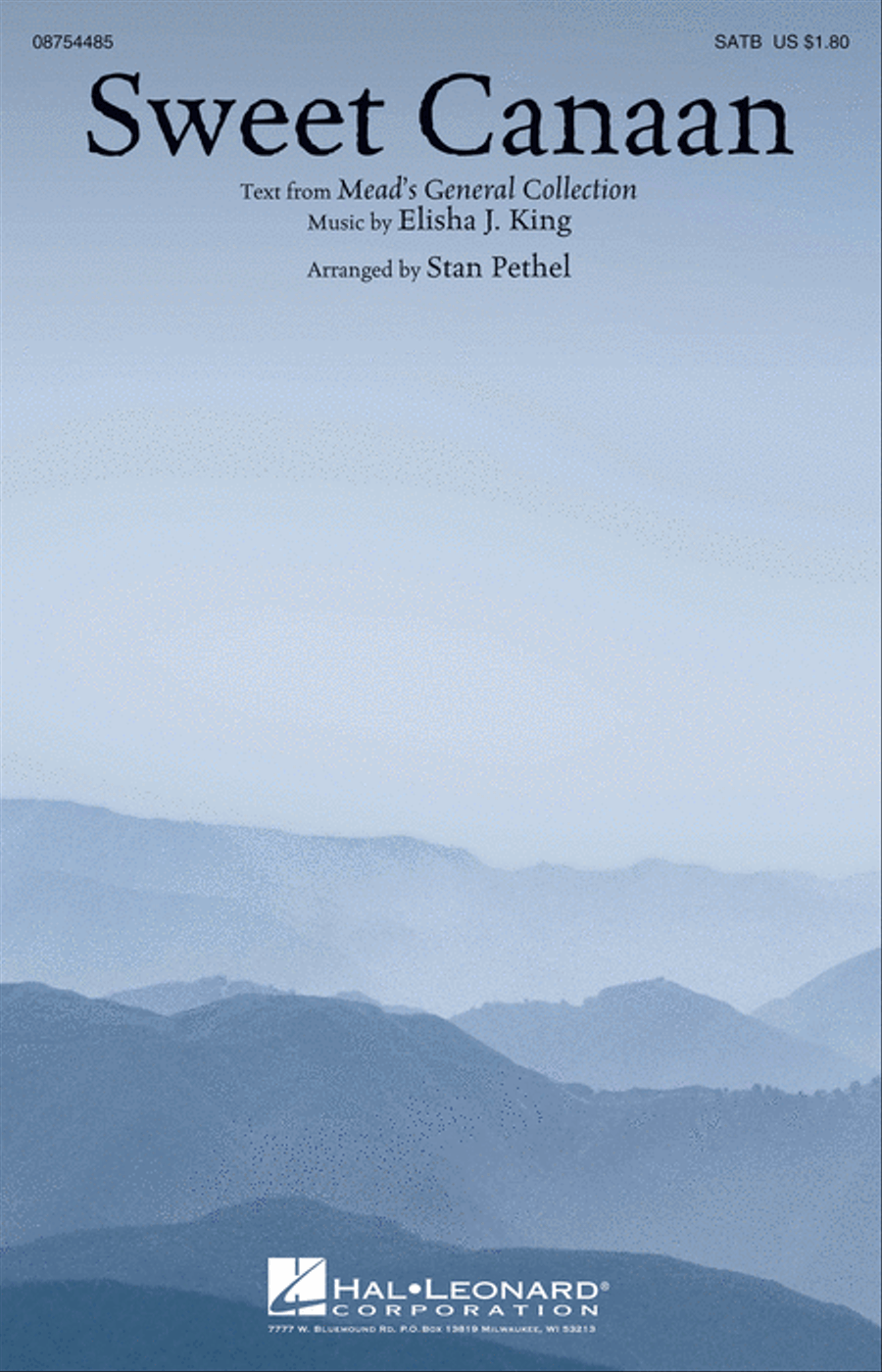 Sweet Canaan Sweet Canaan 4-Part scores gallery preview page 1