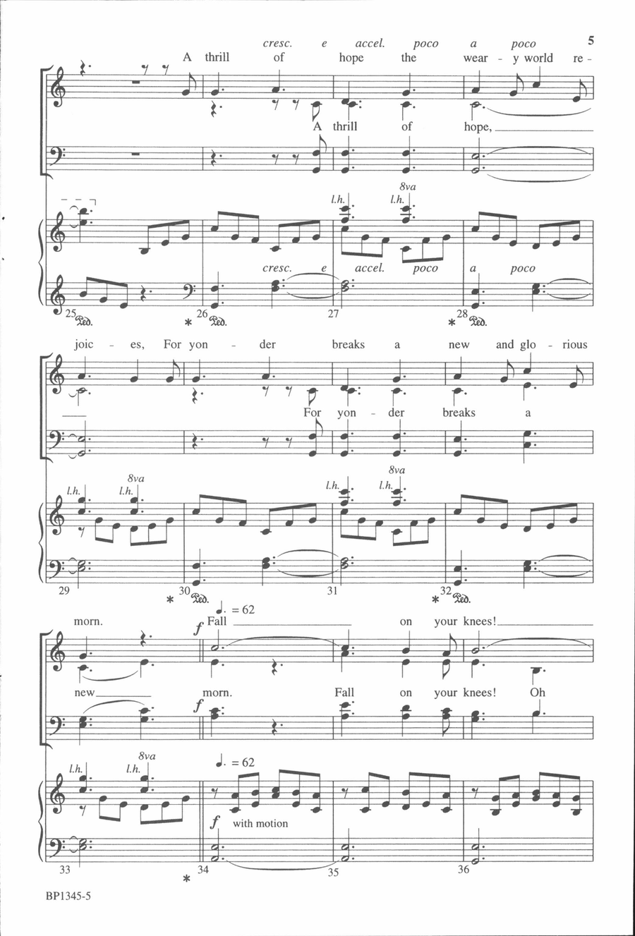 Carols of the Night 4-Part scores gallery preview page 5