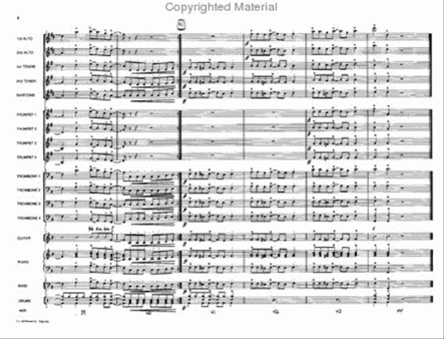 Do You Wanna Dance? Do You Wanna Dance? Jazz Ensemble scores gallery preview page 7
