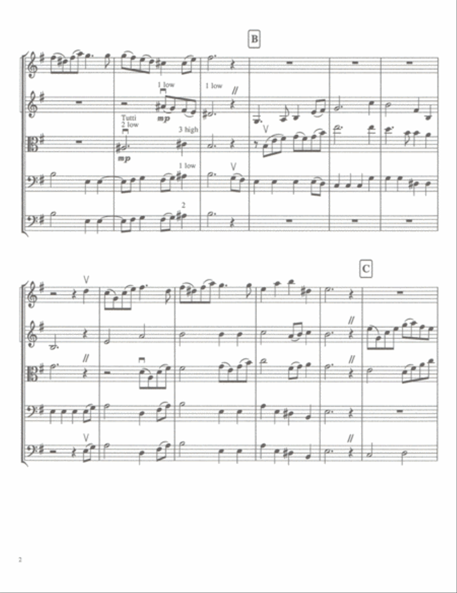 VOLO LIBERO String Orchestra scores gallery preview page 3