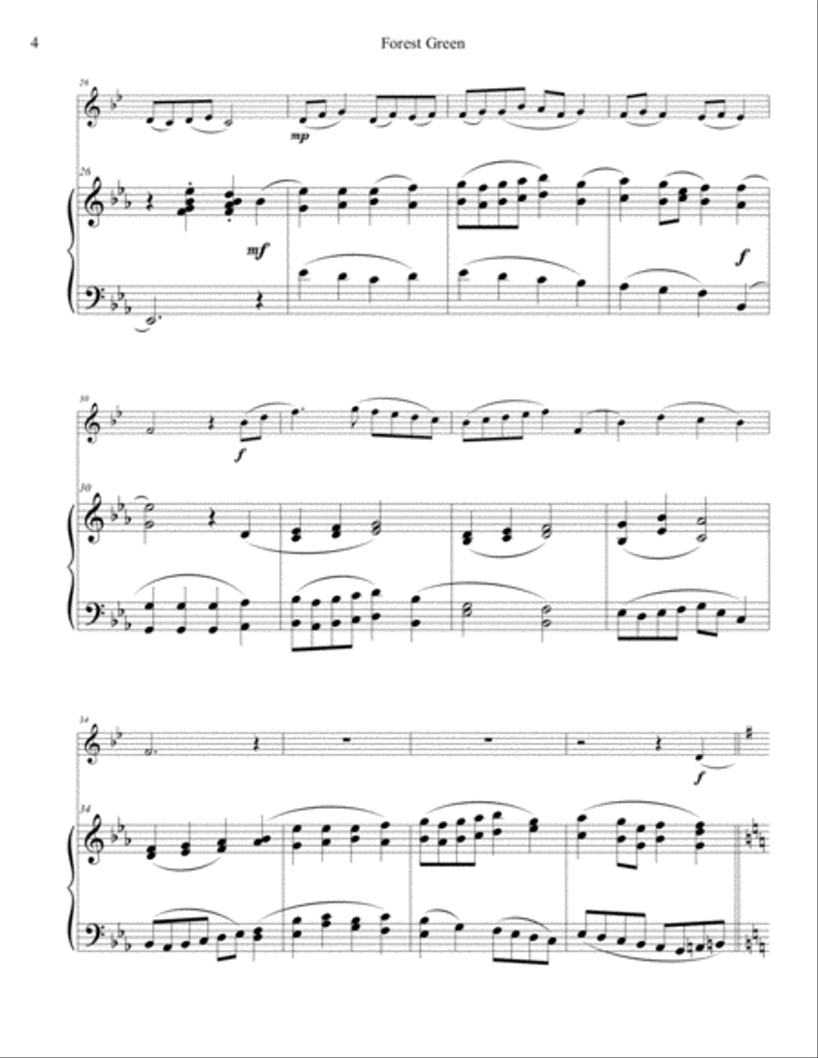 Forest Green Forest Green Horn scores gallery preview page 4