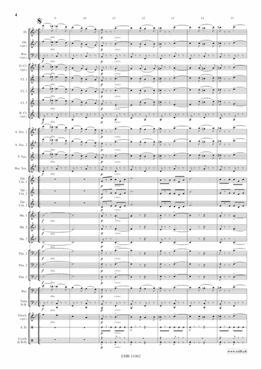 Lauber Iwisa Marsch Lauber Iwisa Marsch Concert Band scores gallery preview page 5