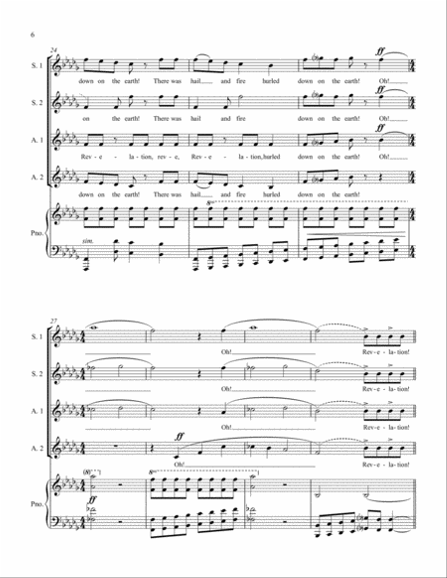 Revelation Revelation SSAA scores gallery preview page 5