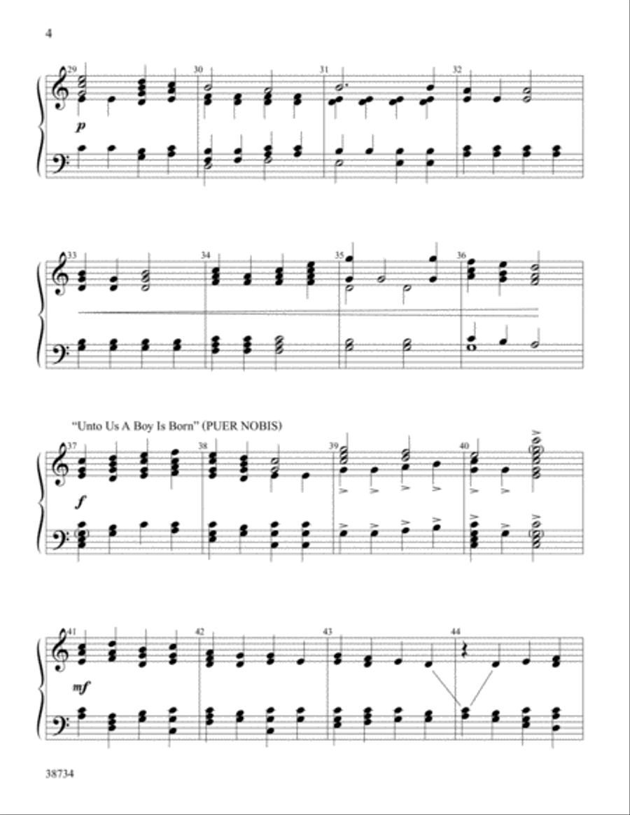 A Carol Jubilee Handbell Choir scores gallery preview page 4