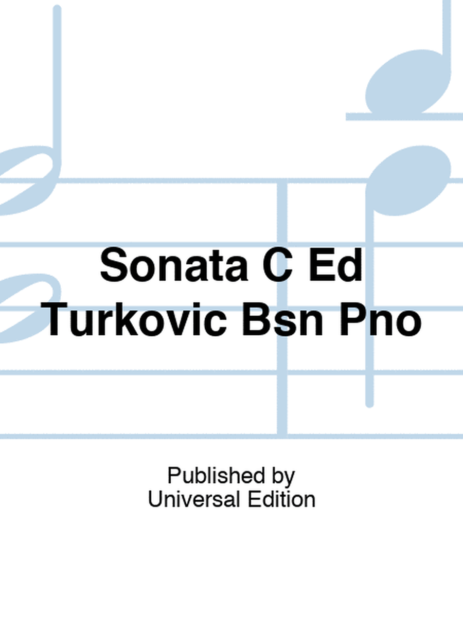 Fasch - Sonata C Major For Bassoon/Piano