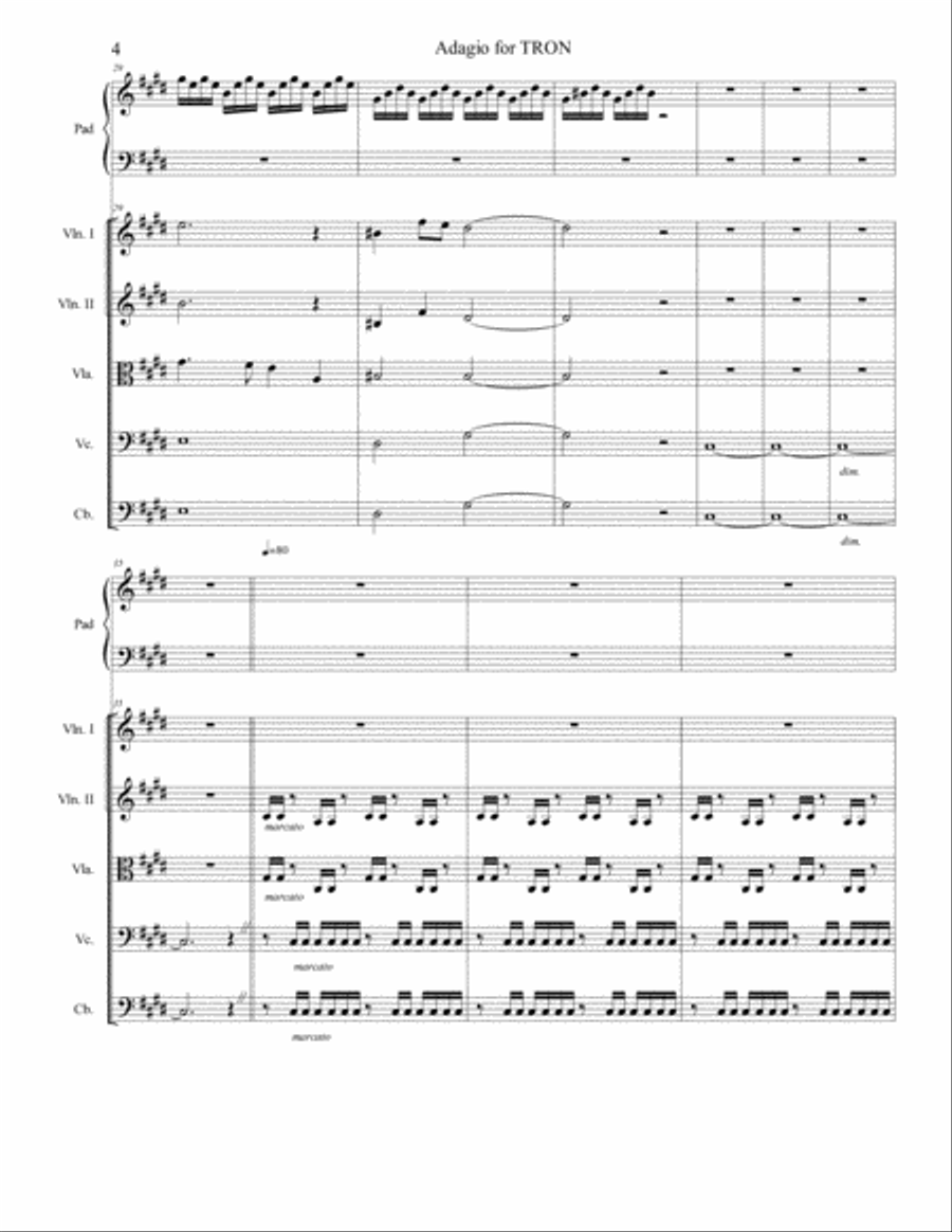 The Game Of Love String Orchestra scores gallery preview page 5