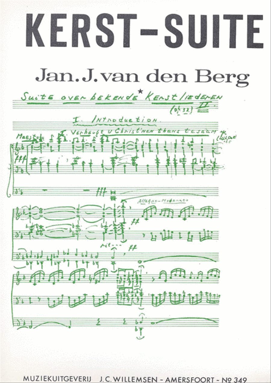 Kerst Suite Organ scores gallery preview page 1