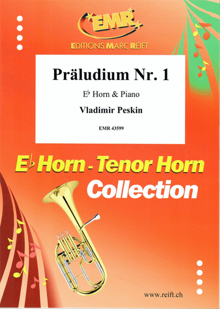 Praludium No. 1 Horn scores gallery preview page 1