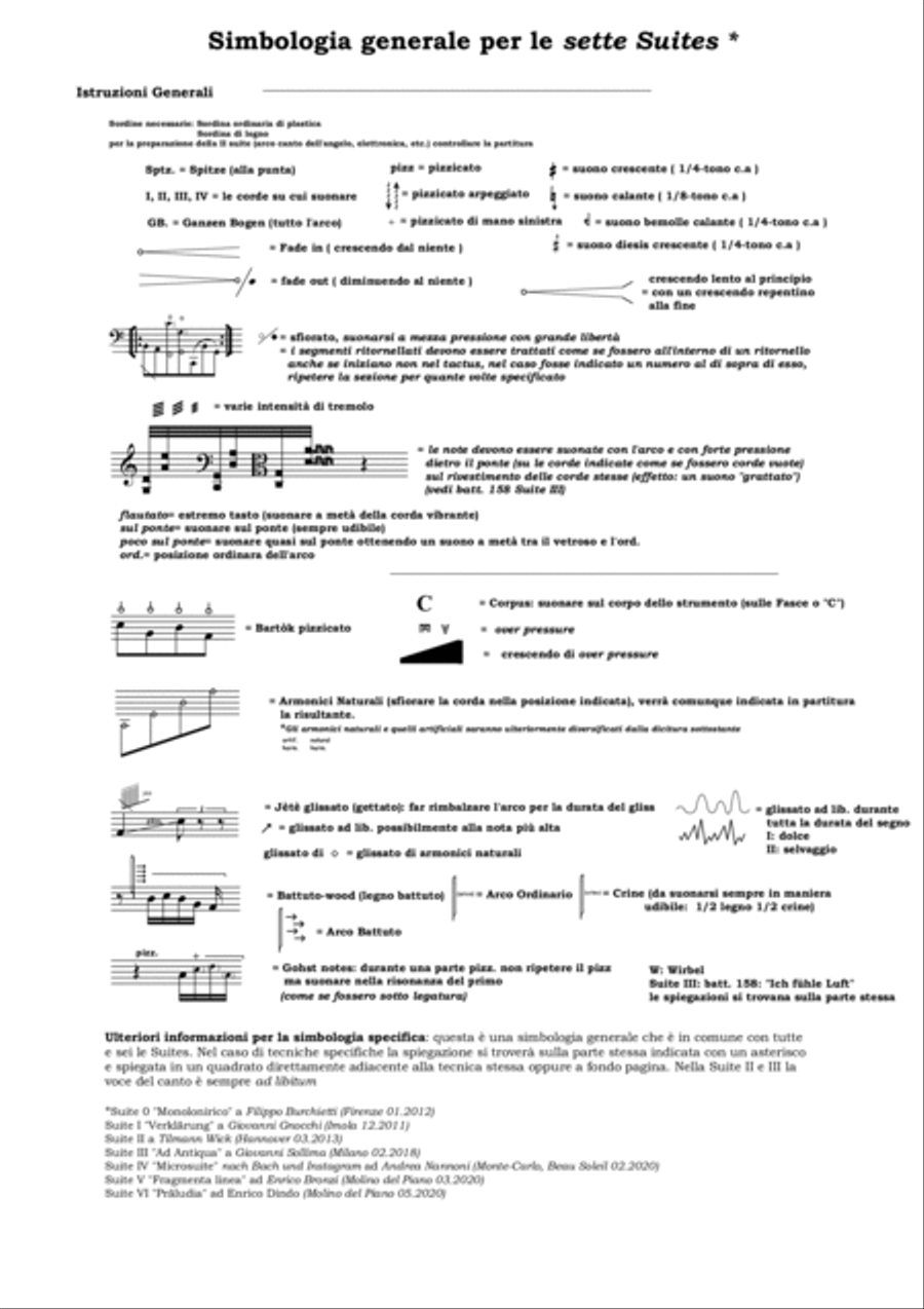 Cosimo Carovani: SUITE IV (