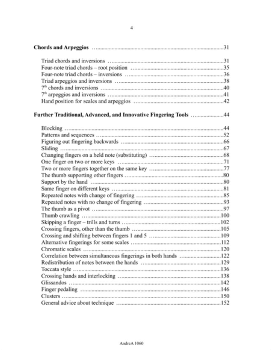 Book: The Art of Piano Fingering - Traditional, Advanced, and Innovative Piano Solo scores gallery preview page 5