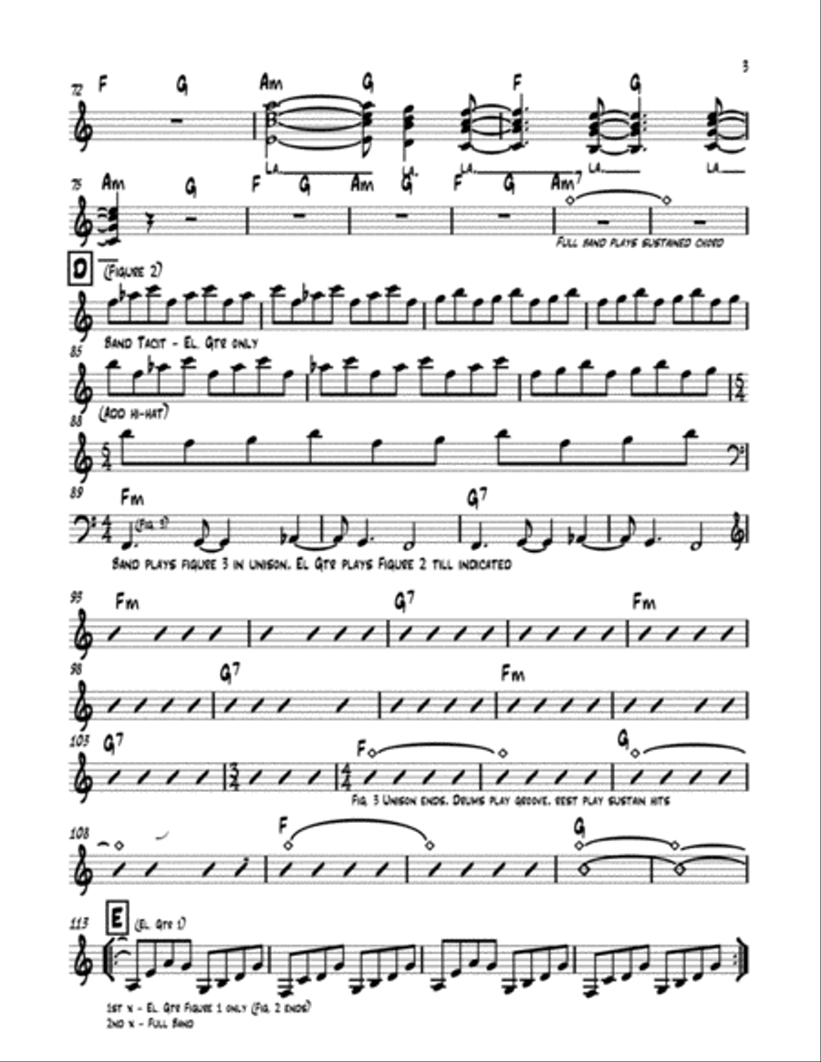Don't Fear The Reaper Piano, Vocal, Guitar scores gallery preview page 4