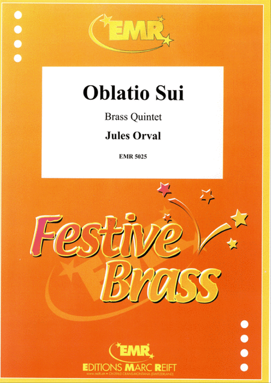 Oblatio Sui Oblatio Sui Brass Ensemble scores gallery preview page 1