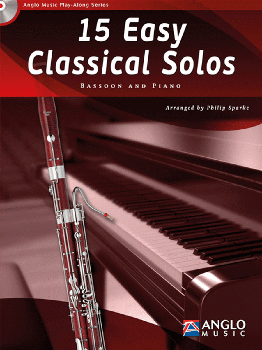 15 Easy Classical Solos Bassoon Solo scores gallery preview page 1
