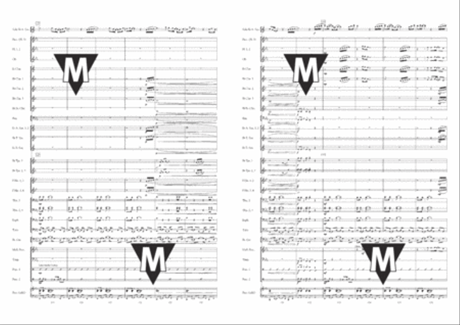 Saxpack Saxpack Concert Band scores gallery preview page 14