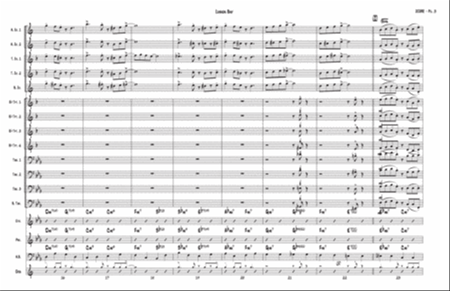 Lunada Bay Jazz Ensemble scores gallery preview page 4