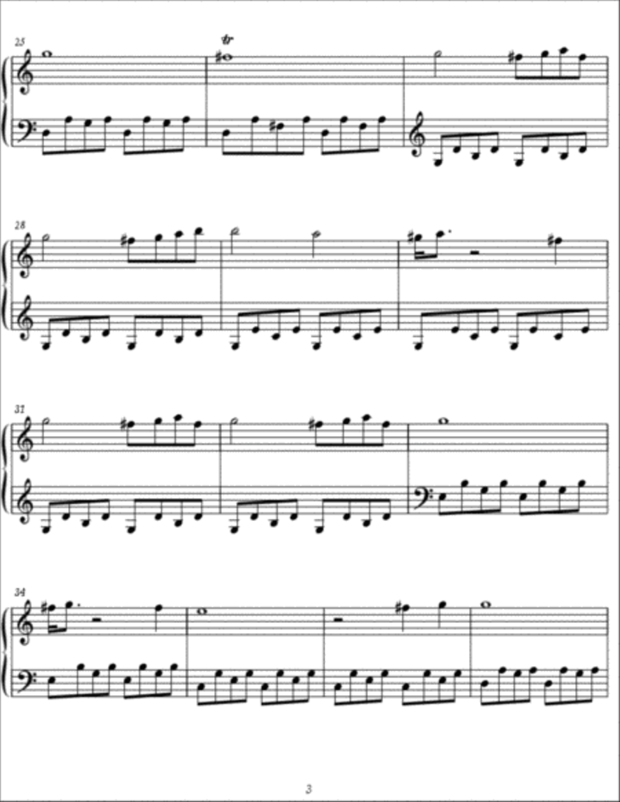 Nocturne No. 2 (Midnight Feline) Piano Solo scores gallery preview page 3
