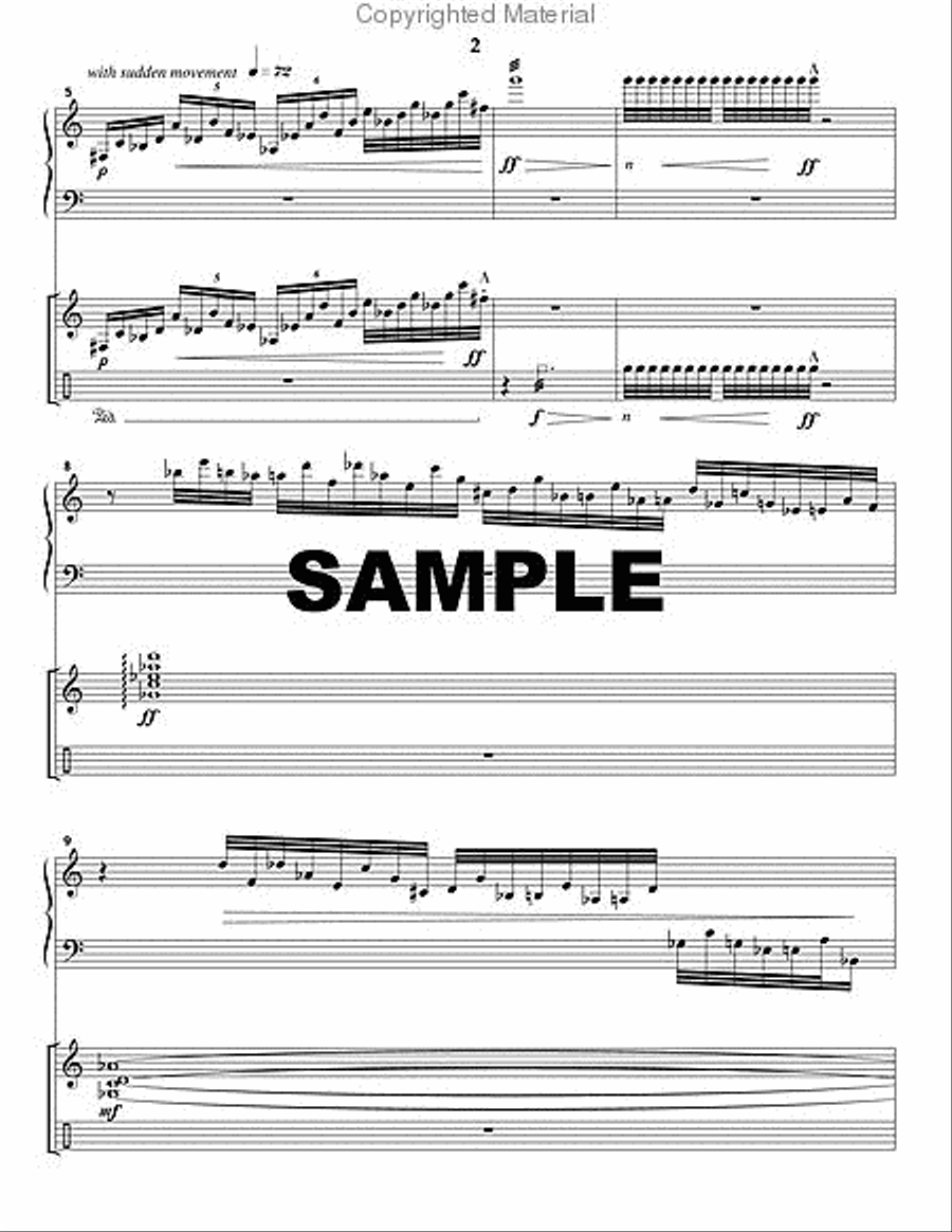 Rimbadance Percussion Ensemble scores gallery preview page 3