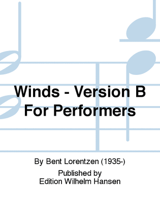 Winds - Version B For Performers