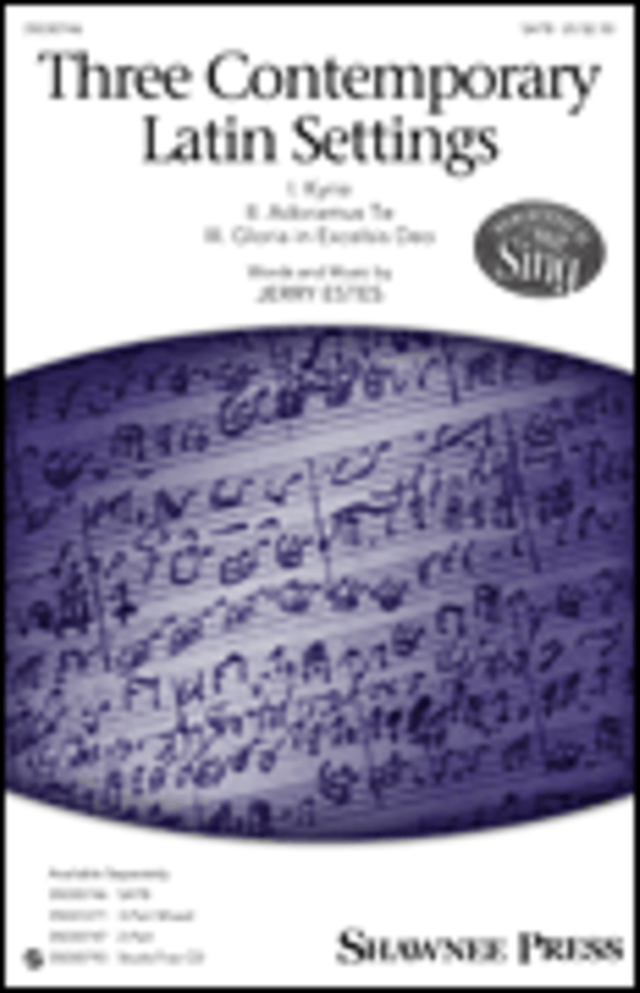 Three Contemporary Latin Settings Accompaniment CD scores gallery preview page 1