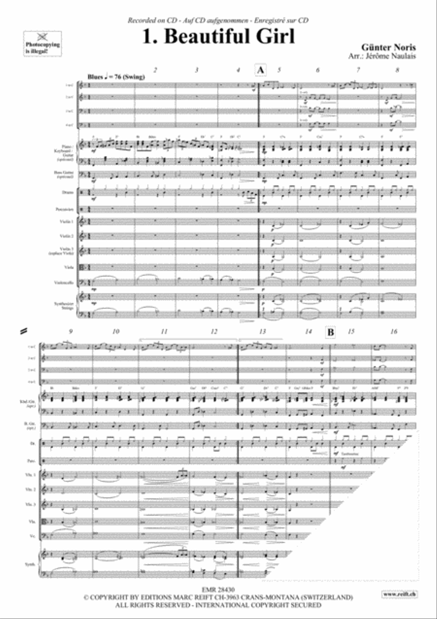 Let's Dance Volume 1 Woodwind Quartet scores gallery preview page 3