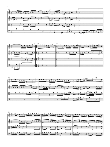 Bach - Orchestral Suite "Ouverture" No. 1 (Transcribed for Strings)