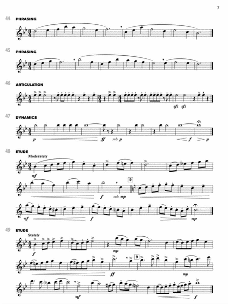 Sound Innovations for Concert Band -- Ensemble Development for Intermediate Concert Band Concert Band Methods scores gallery preview page 4