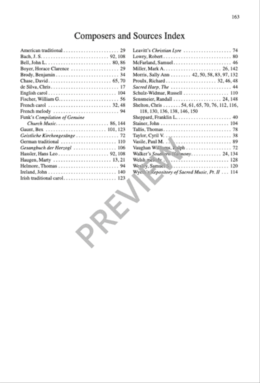 Sing No Empty Alleluias Sacred scores gallery preview page 149