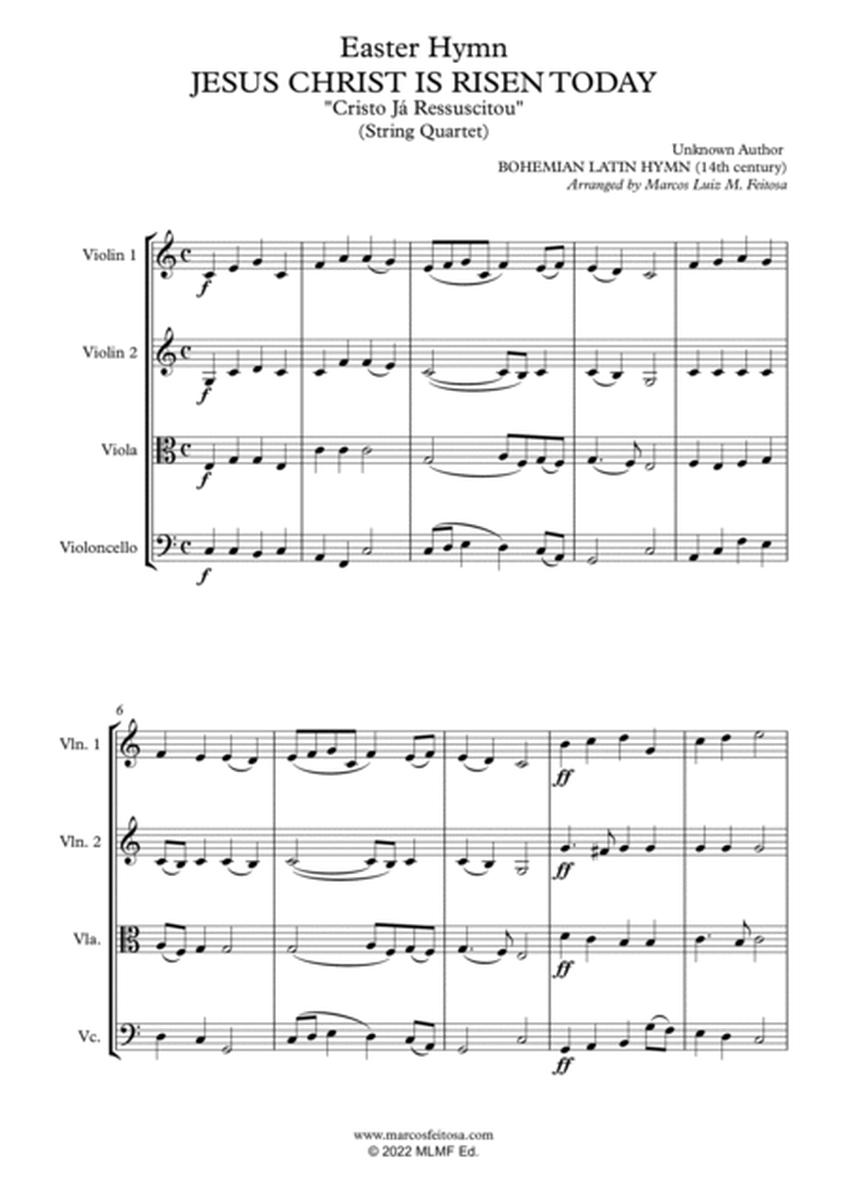 Easter Hymn (Jesus Christ is Risen Today) - String Quartet image number null