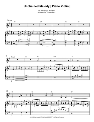 Unchained Melody | Piano Violin |
