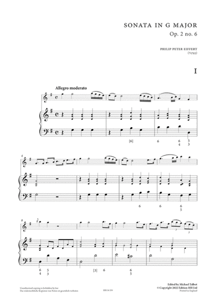 six flute sonatas, op.2, volume 2