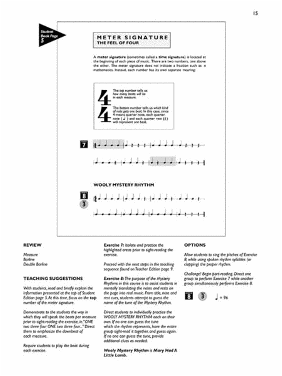 The Rhythm Reader, Level 1 Choir scores gallery preview page 5