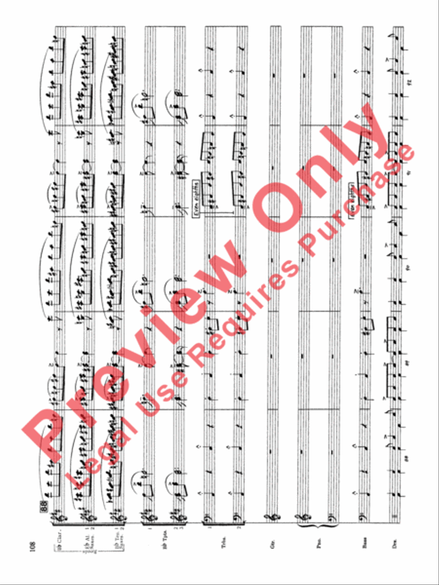 Original Big Band Sounds Big Band scores gallery preview page 109