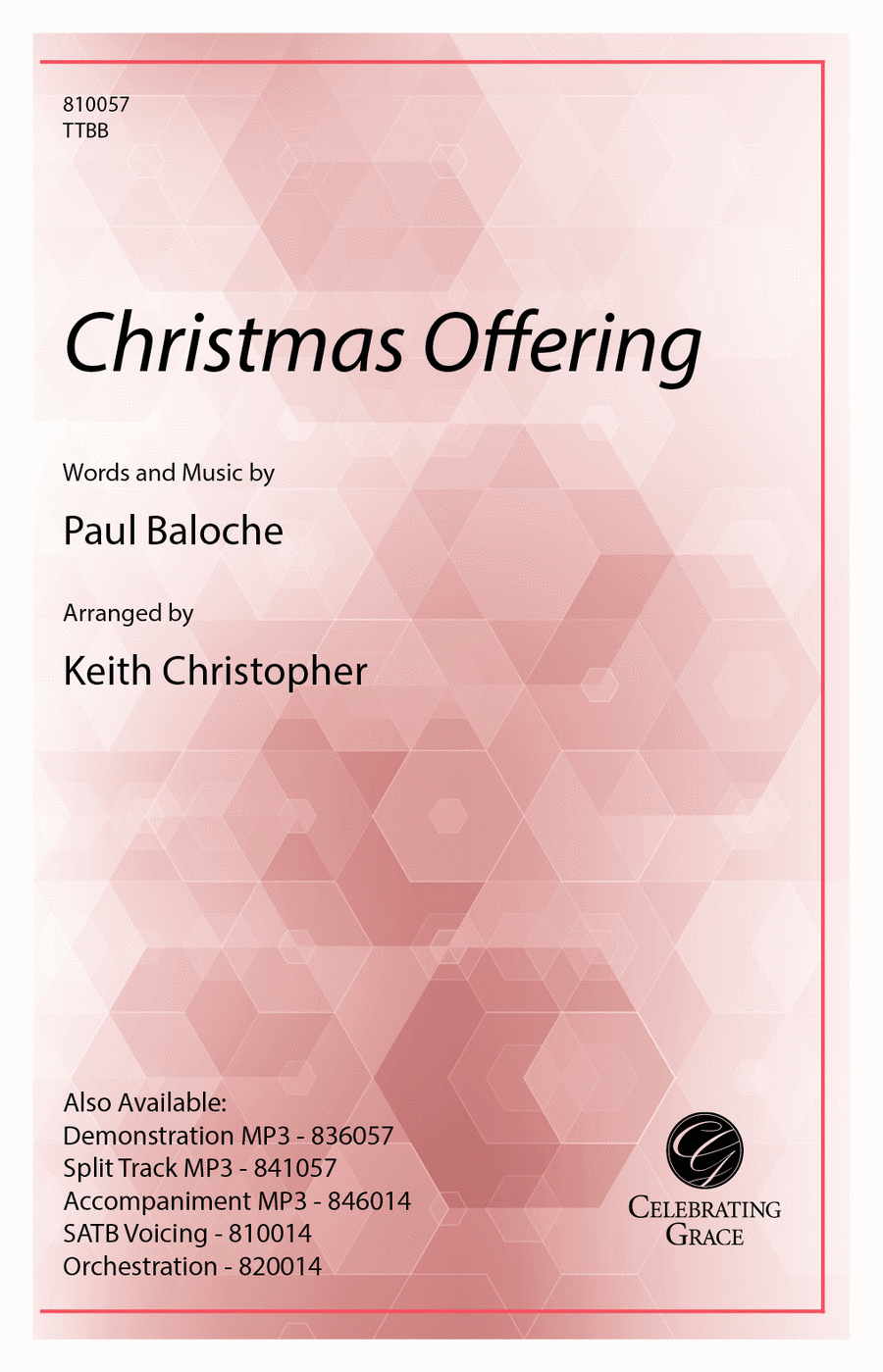 Christmas Offering TTBB scores gallery preview page 1