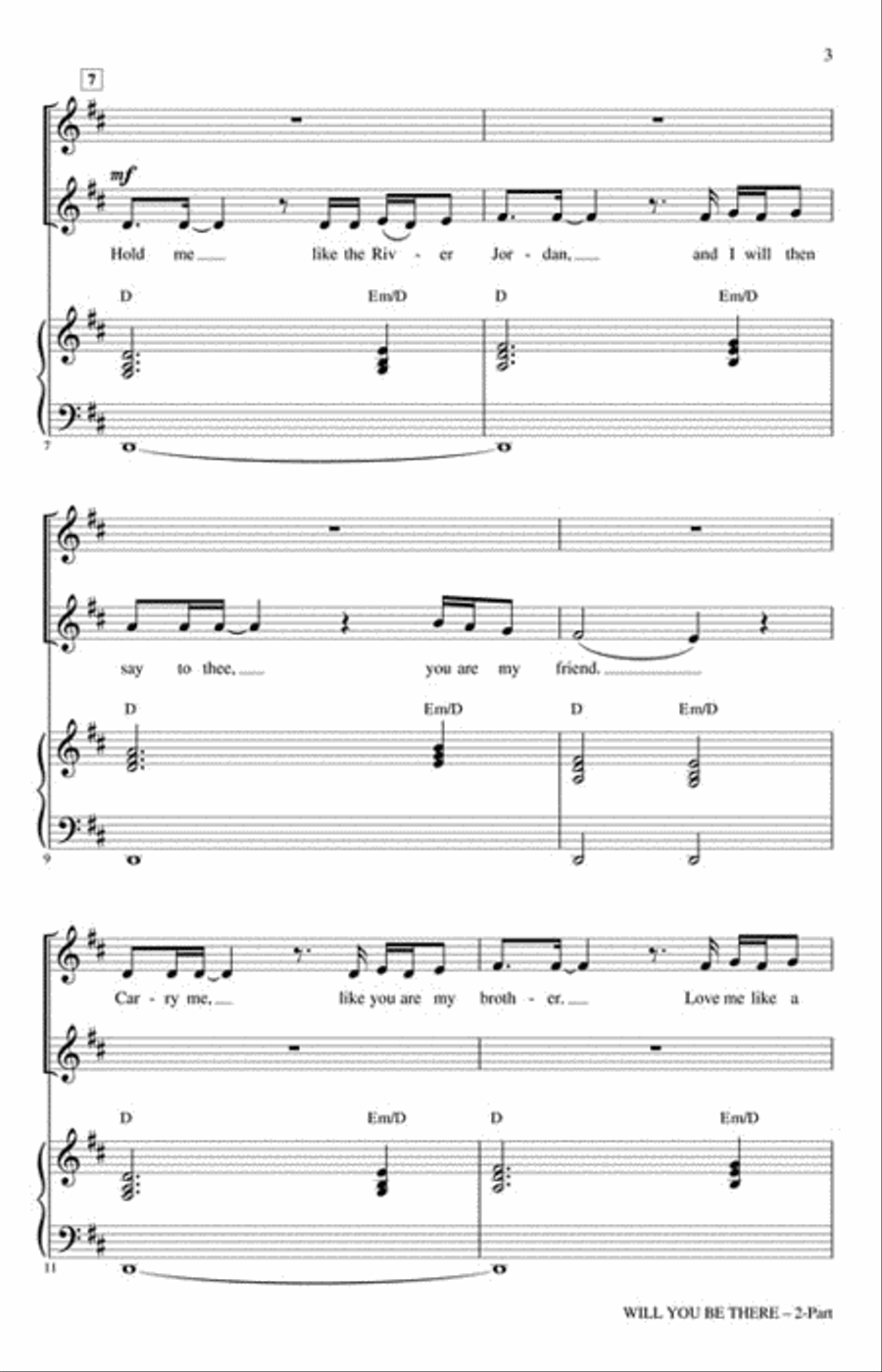 <br>Sheet music extract