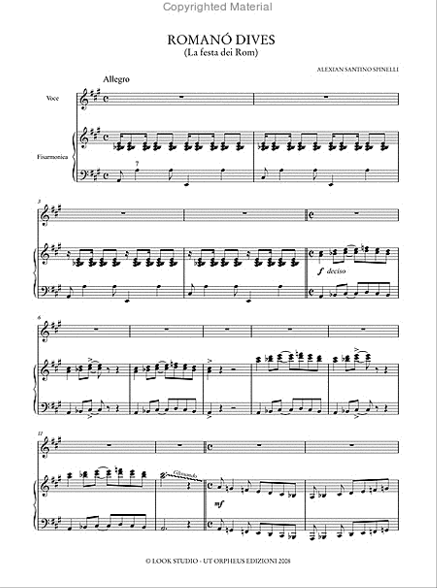 Romanó Drom (Romany Caravan) for Accordion Accordion scores gallery preview page 2