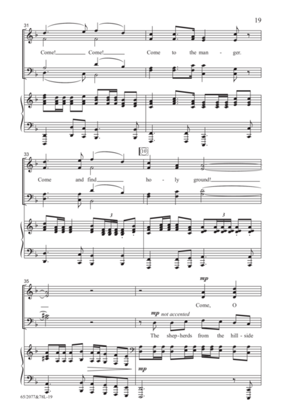 Jesus! - SATB Score with Performance CD 4-Part scores gallery preview page 10