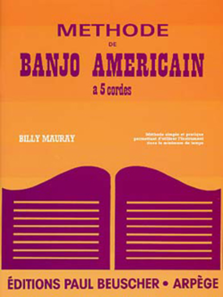 Methode De Banjo Americain a 5 Cordes