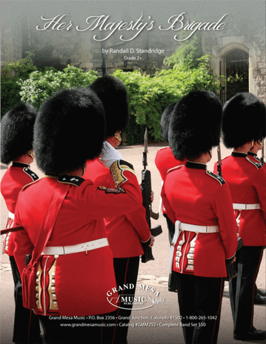 Her Majesty's Brigade Concert Band scores gallery preview page 1
