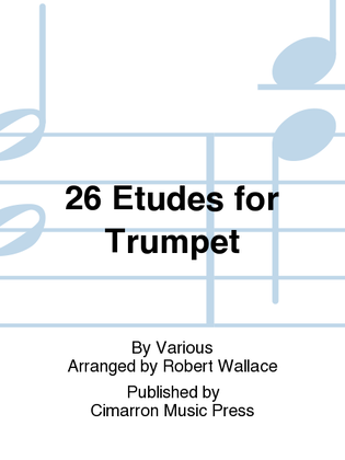 Book cover for 26 Duets for Trumpet