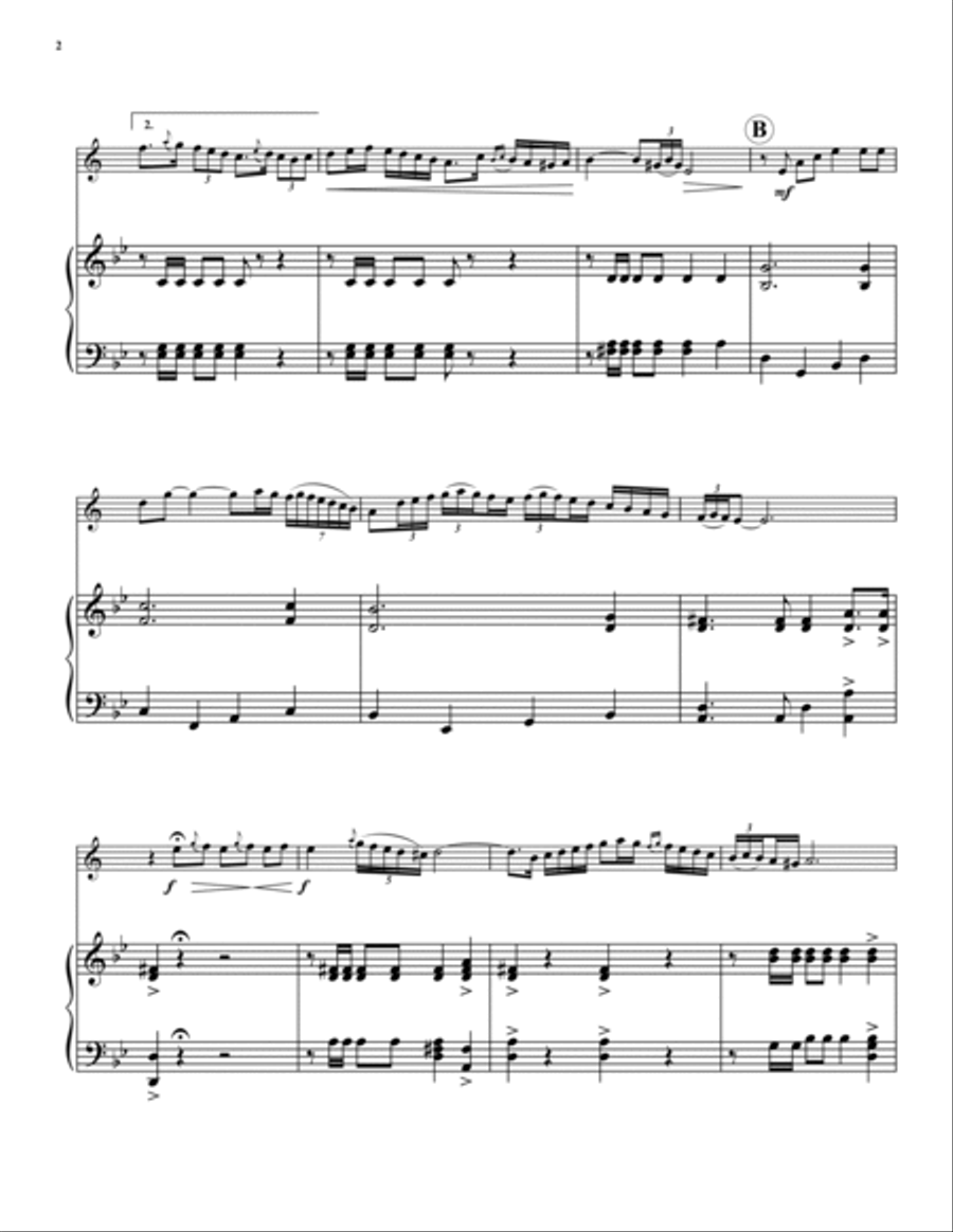 La Virgen de la Macarena Piano Accompaniment scores gallery preview page 2