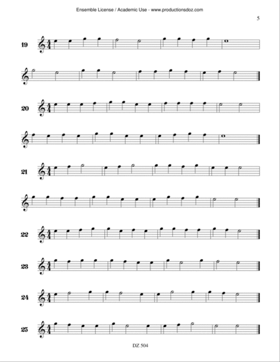 Exercices progressifs de lecture à vue Classical Guitar scores gallery preview page 4