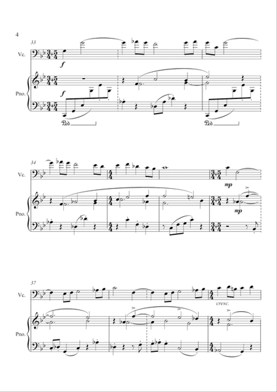 Sarabandoid String Duet scores gallery preview page 4