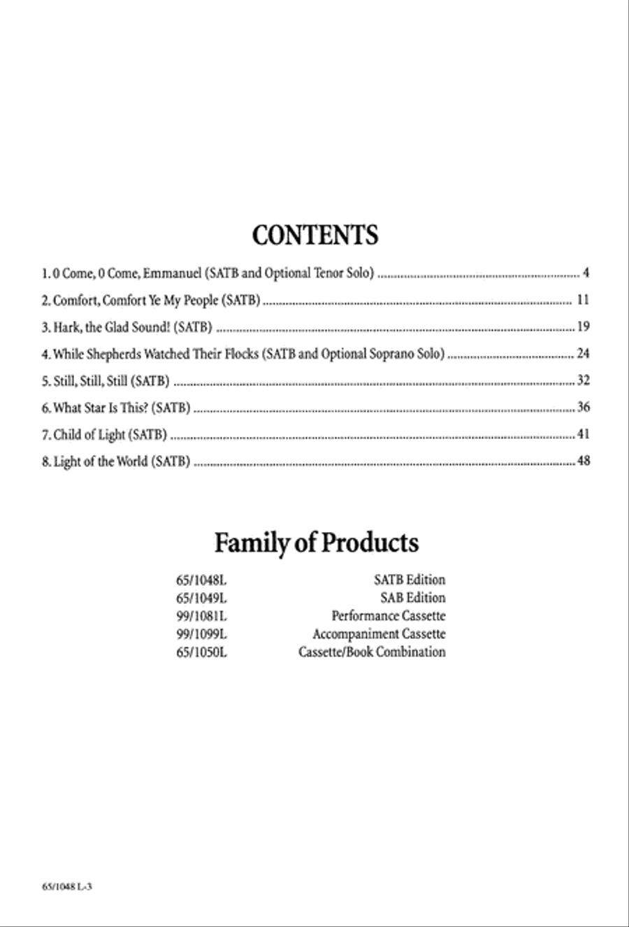 The Light of the World The Light of the World 4-Part scores gallery preview page 5