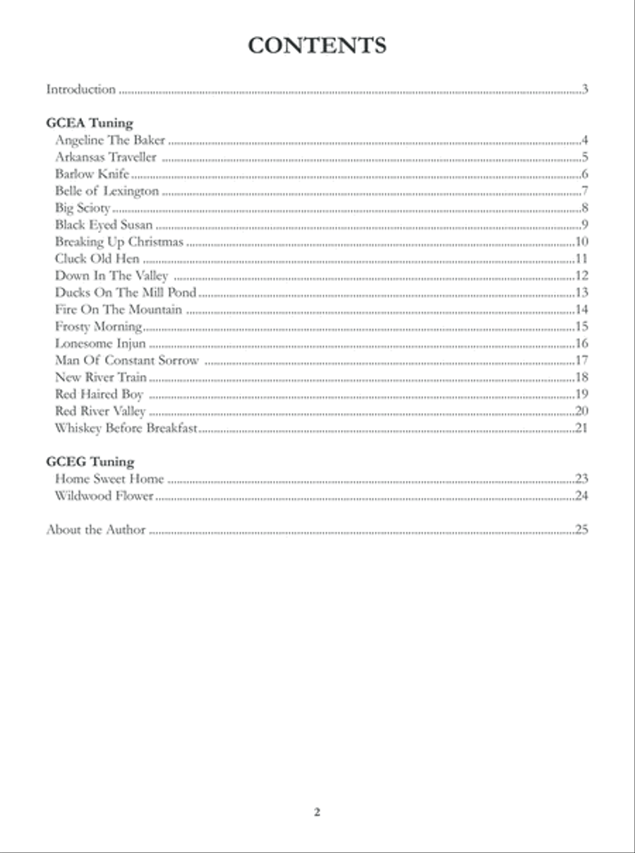 20 Old Time American Tunes Arranged For Ukulele Ukulele scores gallery preview page 3